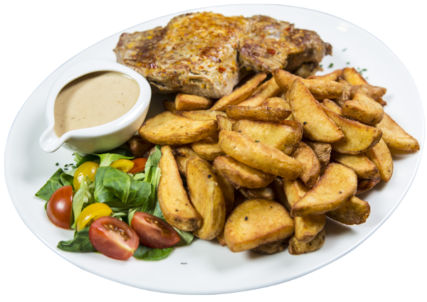 Steak z vepřové krkovice